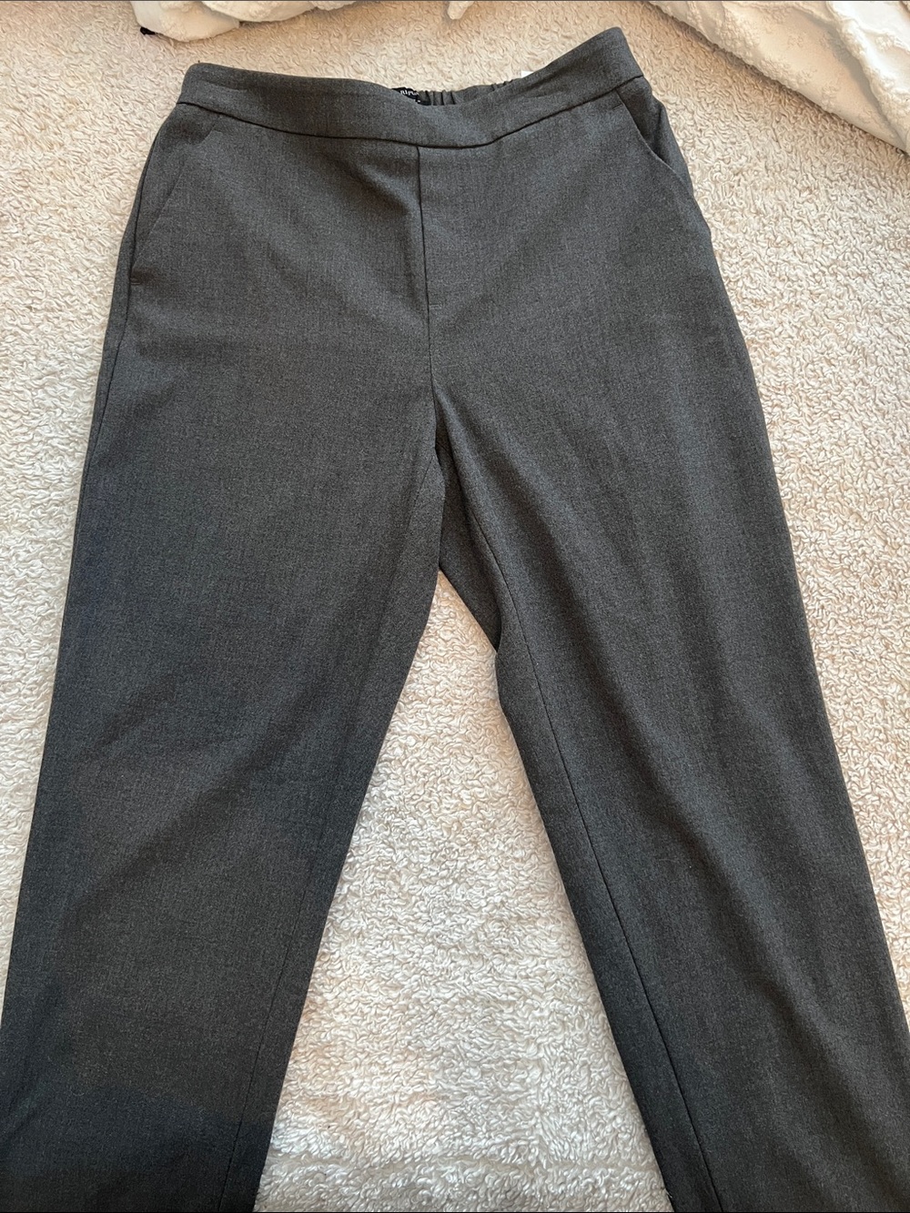 Gray Dress Pants - Classic Straight Fit- Banana Reepublic